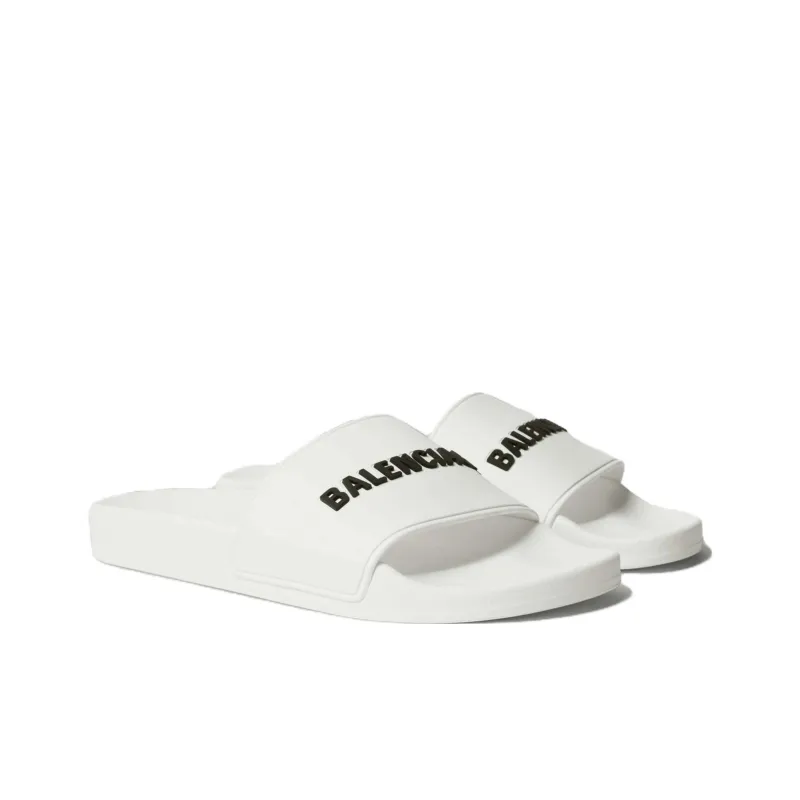 Balenciaga Pool Slide Eggshell-2