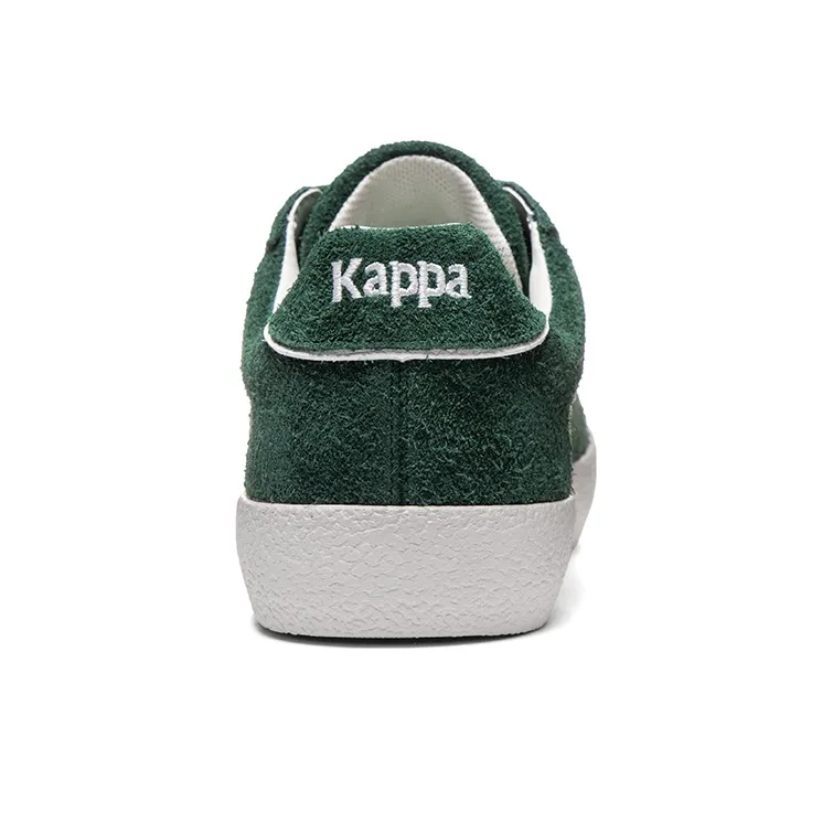 Kappa Anti Slip Wear Resistant Low Top Skateboard Shoes Unisex Copper Green-4