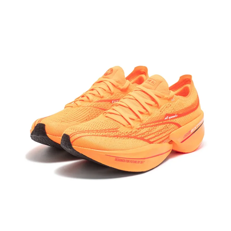 361° Flying Future Running Shoes Unisex Low Top Orange-2