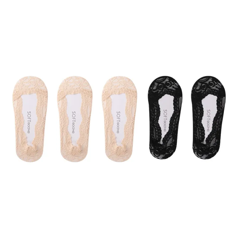 Lanza No Show Socks Women's 5 Pack-20