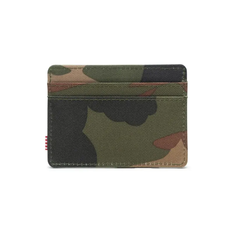 Herschel Polyester Card Holder Wallet Men's Green-2