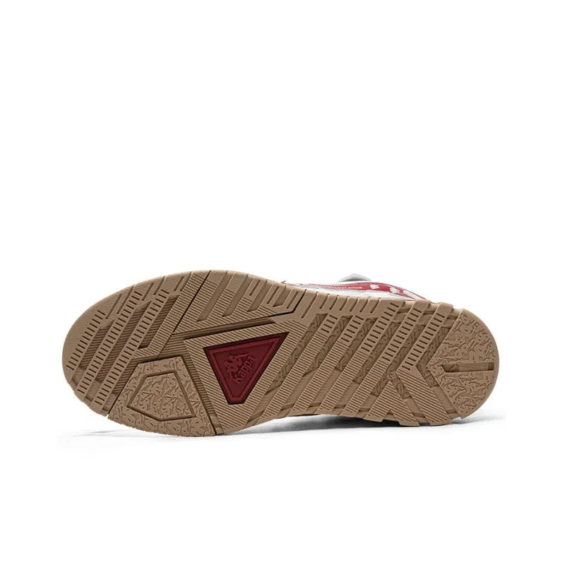 Kappa Low Top Skateboard Shoes Unisex Burgundy-5