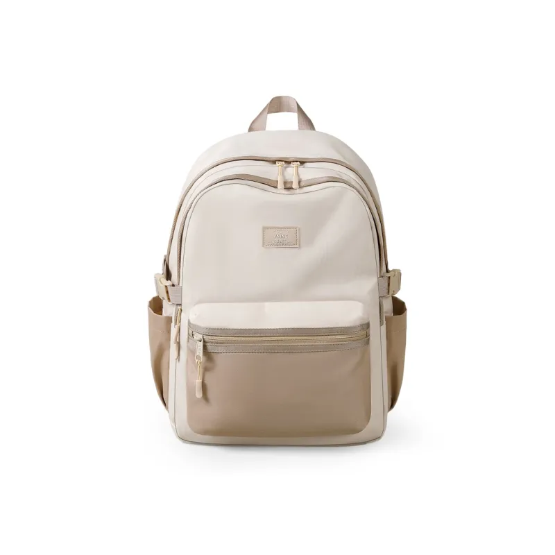 V.NINE Fabric Backpack Laptop Bag Graduation Travel Backpack Large Size Unisex Multicolor-10