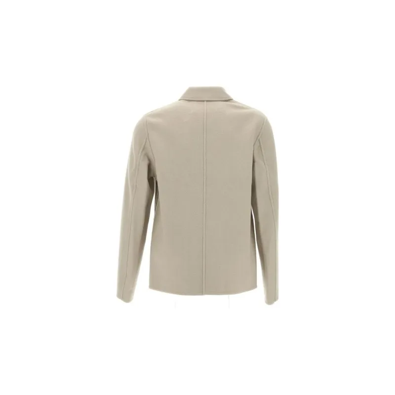 AMIPARIS Spread-collar Single-breasted Coat-1
