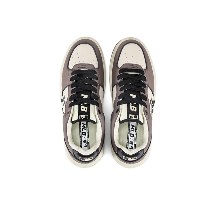 MLB Chunky Liner Skateboard Shoes Unisex Low-Top Charcoal