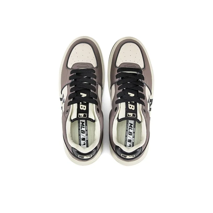 MLB Chunky Liner Slip Resistant Low Top Skateboard Shoes Unisex Charcoal Gray-3