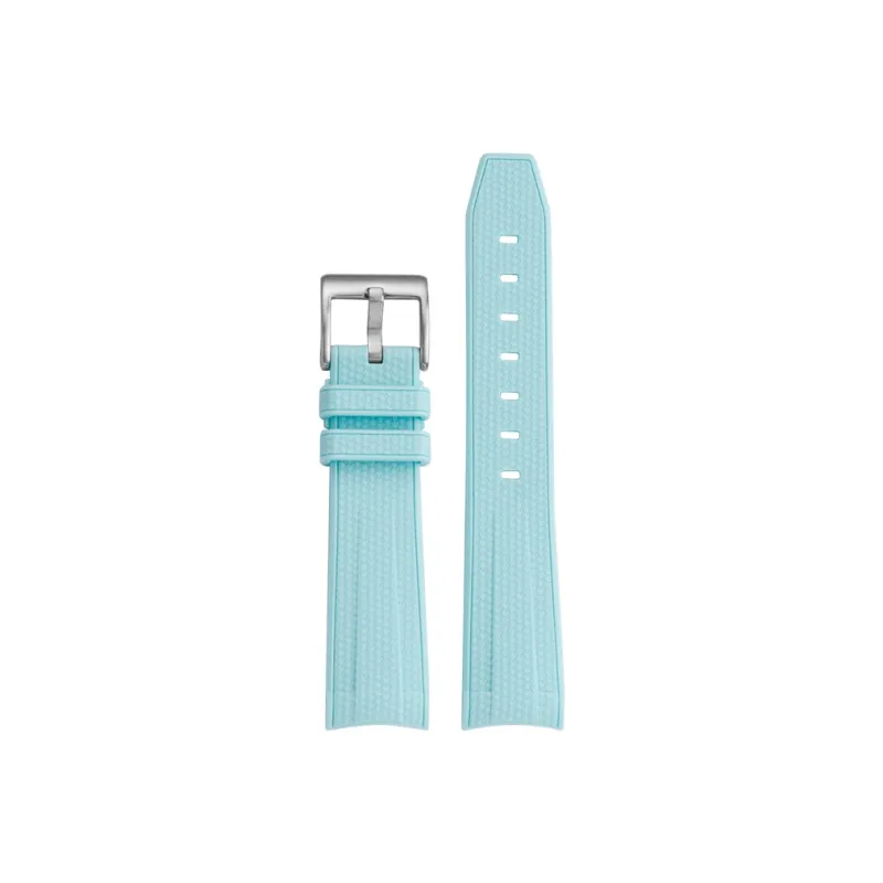 JERALAND Omega Compatibility Watch Band 120mm Silicone Material-11