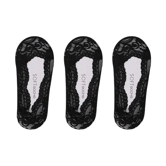 Lanza No Show Socks Women's 5 Pack-8