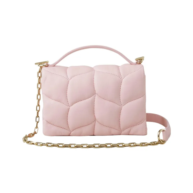 Mulberry Nappa Leather Shoulder Bag, Crossbody Bag, Handbag Regular Women's Pink-2