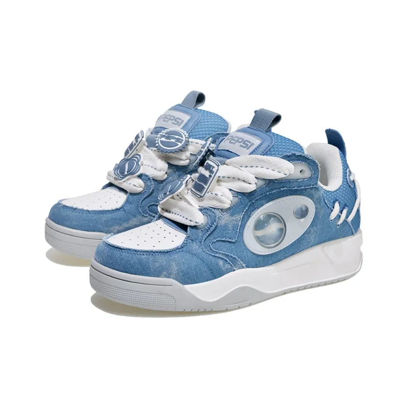 Pepsi Low Top Skateboard Shoes Unisex-14