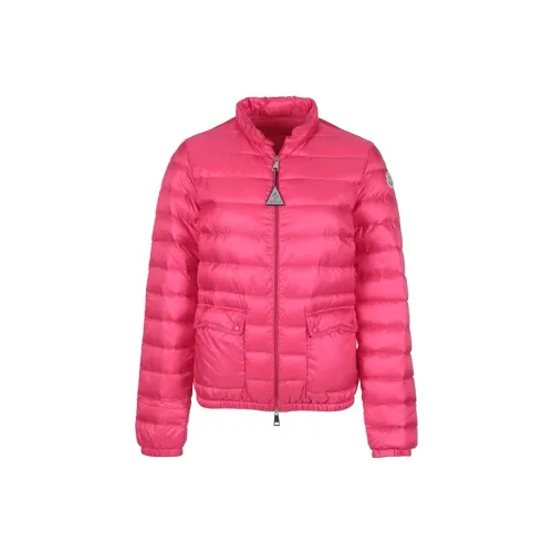 Moncler Lans Series Down Jackets Women's Fuchsia