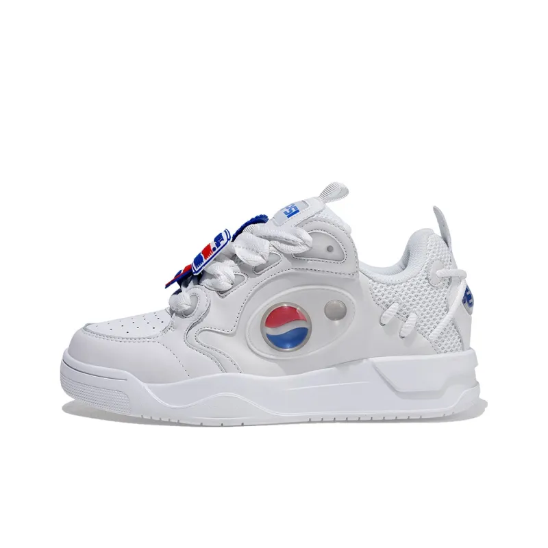 Pepsi Low Top Skateboard Shoes Unisex-0