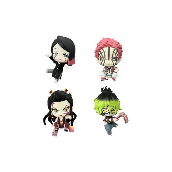 FURYU Demon Slayer Small Cup Hook Enmu Akaza Daki Gyutaro Bonus Gifts 4.5cm