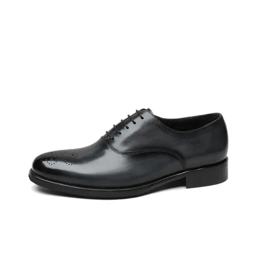 GOLDLION Dress Shoes Men Low-Top