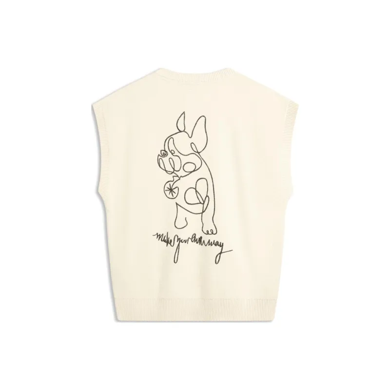 LINING Wade Collection Vests Men Ecru-1