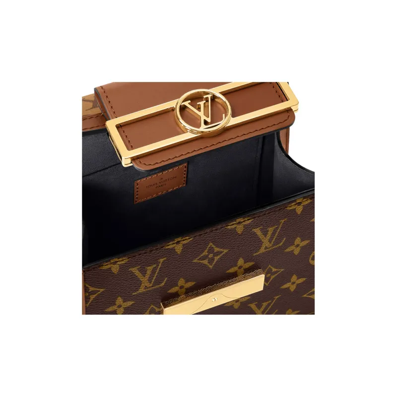 LOUIS VUITTON Dauphine Capitale Monogram And Monogram Reverse-6