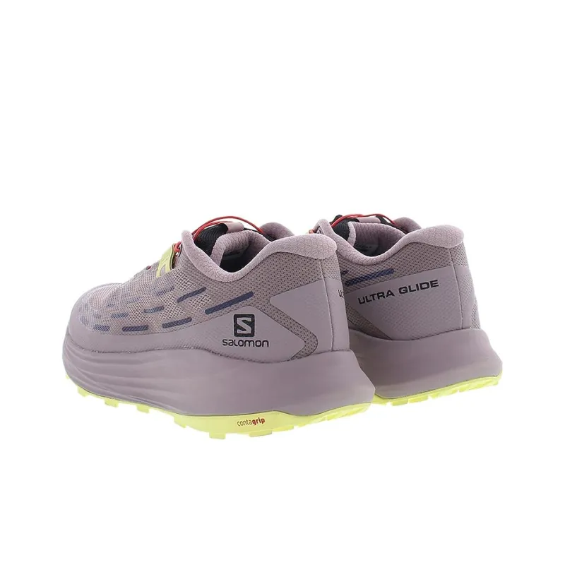 SALOMON Ultra Glide Slip Resistant Low Top Outdoor Shoes Women's Gray-3