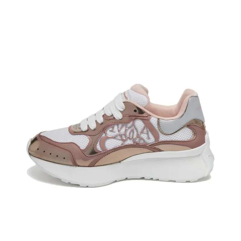 Alexander McQueen Sprint Runner Panelled Sneakers-0