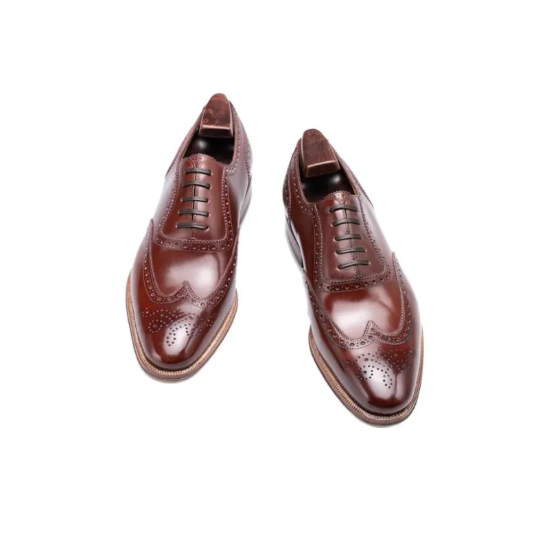Enzo Bonafe Dress Shoes Men's Brown-1
