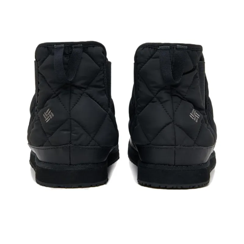 Columbia Omni Heat Lazy Bend Warm Slip Resistant Short Snow Boots Men's Black-2