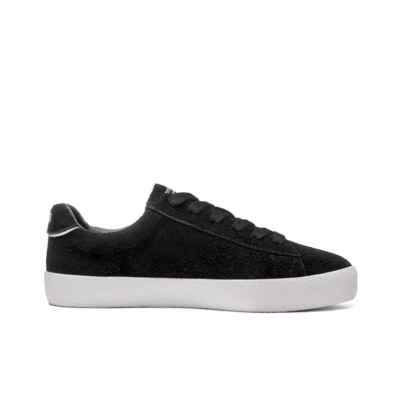Kappa Anti Slip Wear Resistant Low Top Skateboard Shoes Unisex Black-1