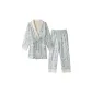 Alfalfa Flower Buckle Thin Coral Fleece Clothing Sets