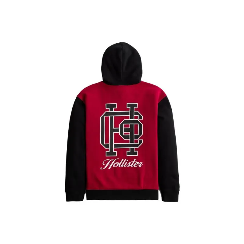 Hollister Sweatshirts Unisex Red-1