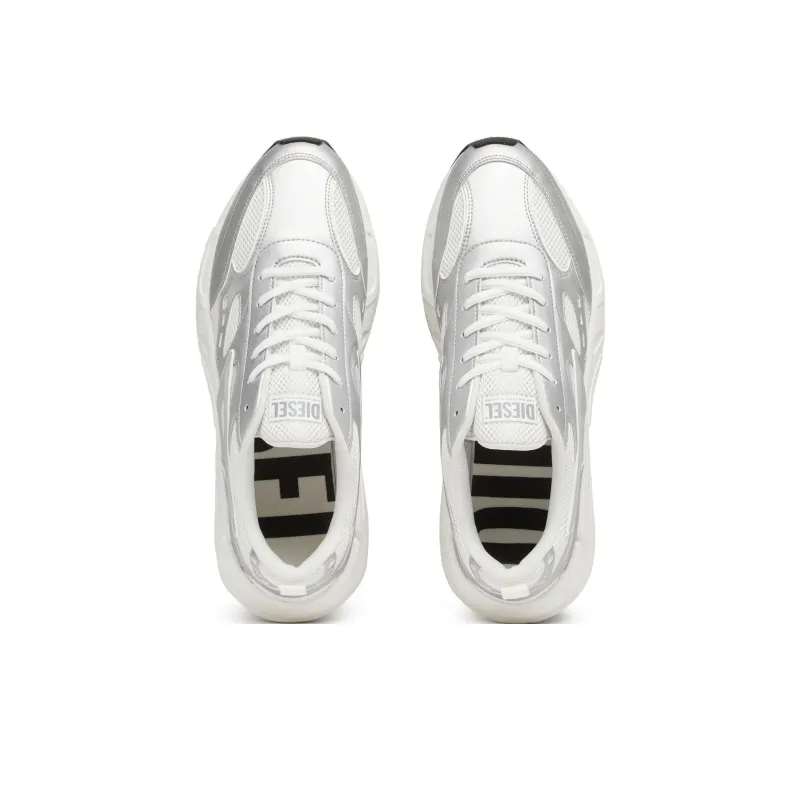 DIESEL S-Serendipity Low-Top Casual Shoes Men's Gray White-3
