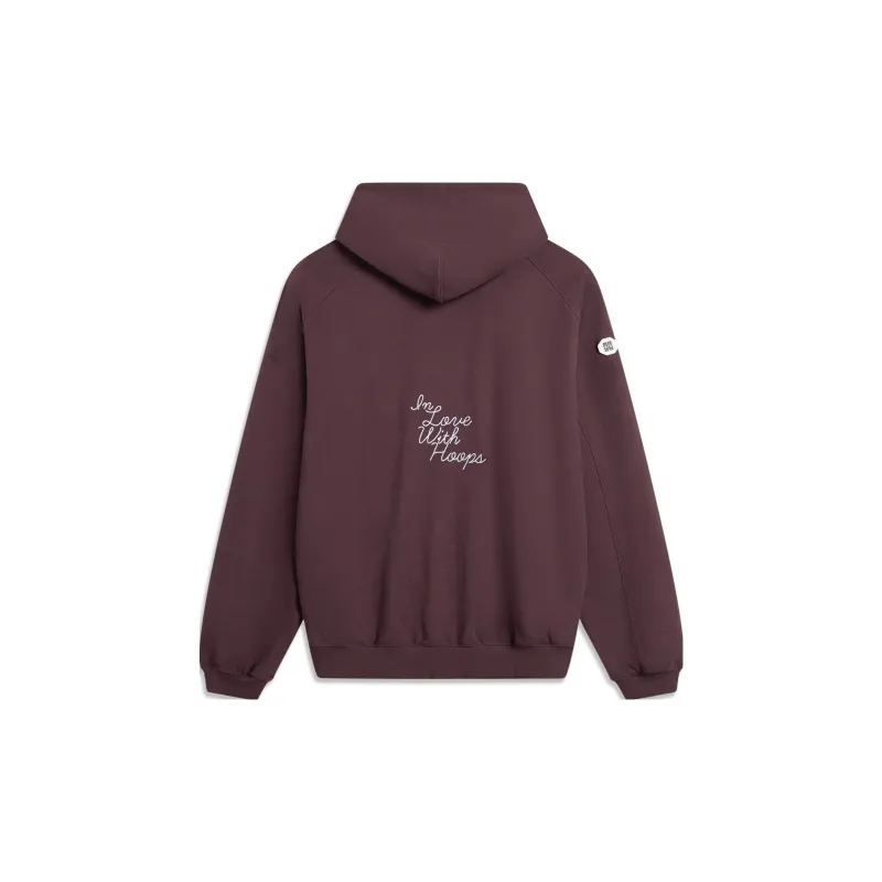 LiNing Sweatshirt Unisex Deep Matte Red-1