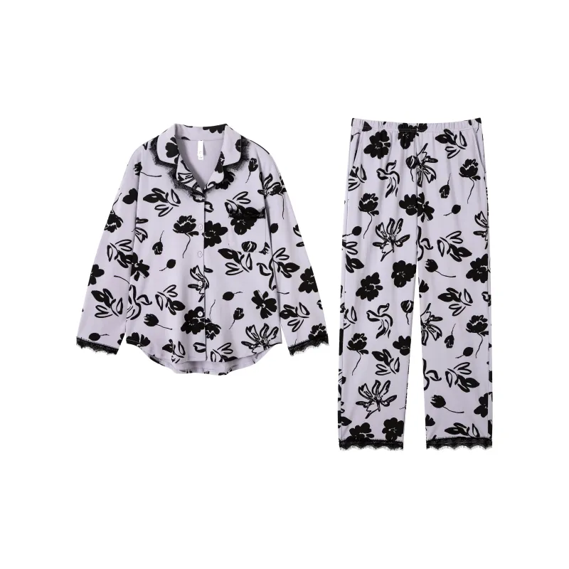 X QINGE Women's Pajama Sets-0