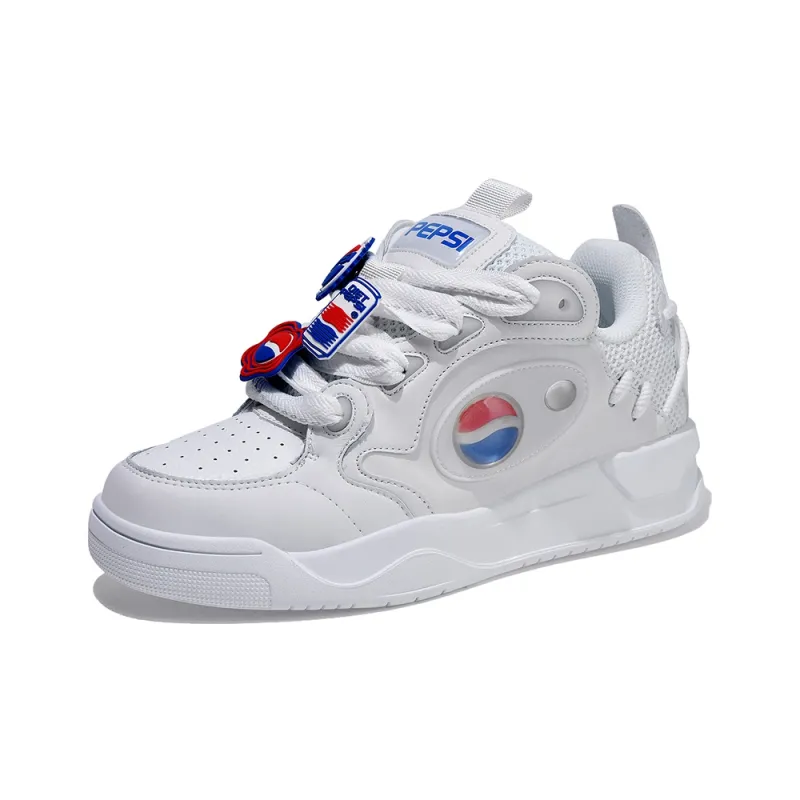 Pepsi Low Top Skateboard Shoes Unisex-1