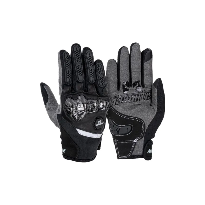 Masonte Motorcycle Protective Gears Cowhide TPU Shell Unisex Carbon Fiber Protective Case Style-0