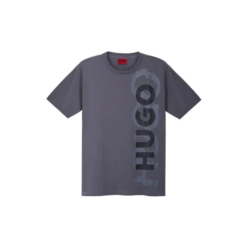 HUGO BOSS T-Shirts Men Light Gray