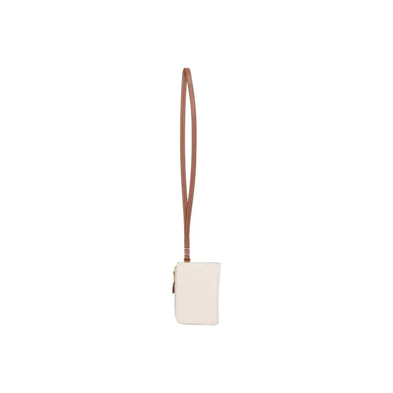PALM ANGELS Calfskin Wallet Women's Umber/Orange/Beige-1