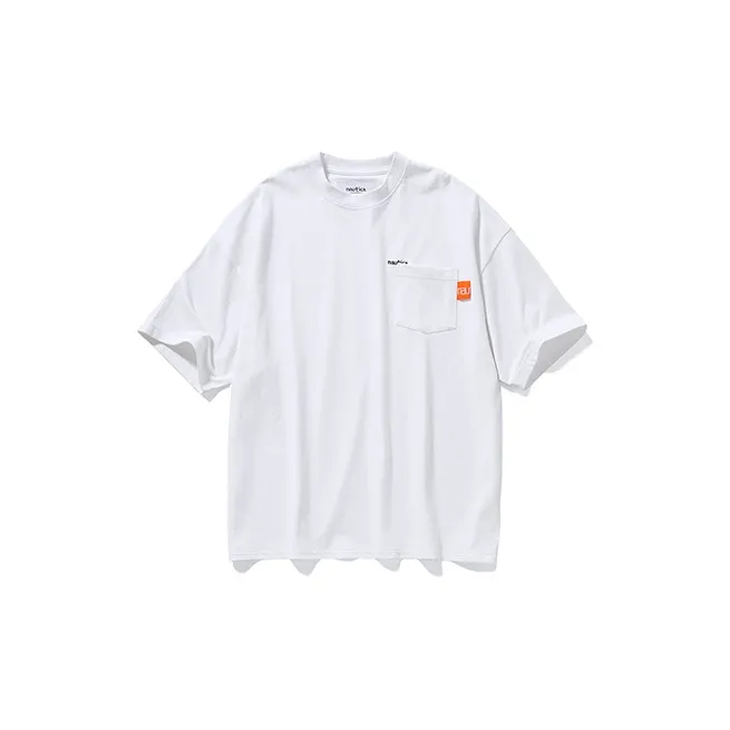 Nautica White Sail T Shirts Unisex-1