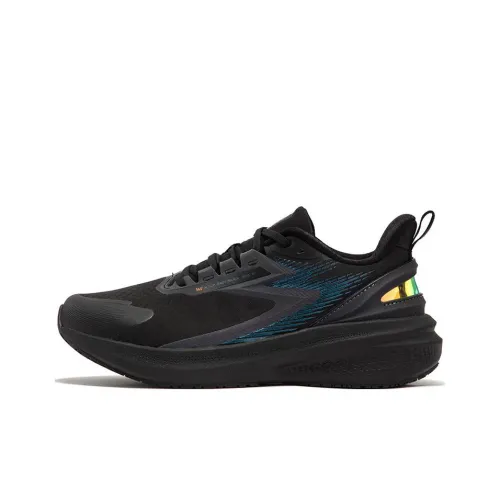 361° Rain Screen Running Shoes Men Low-Top Obsidian Black