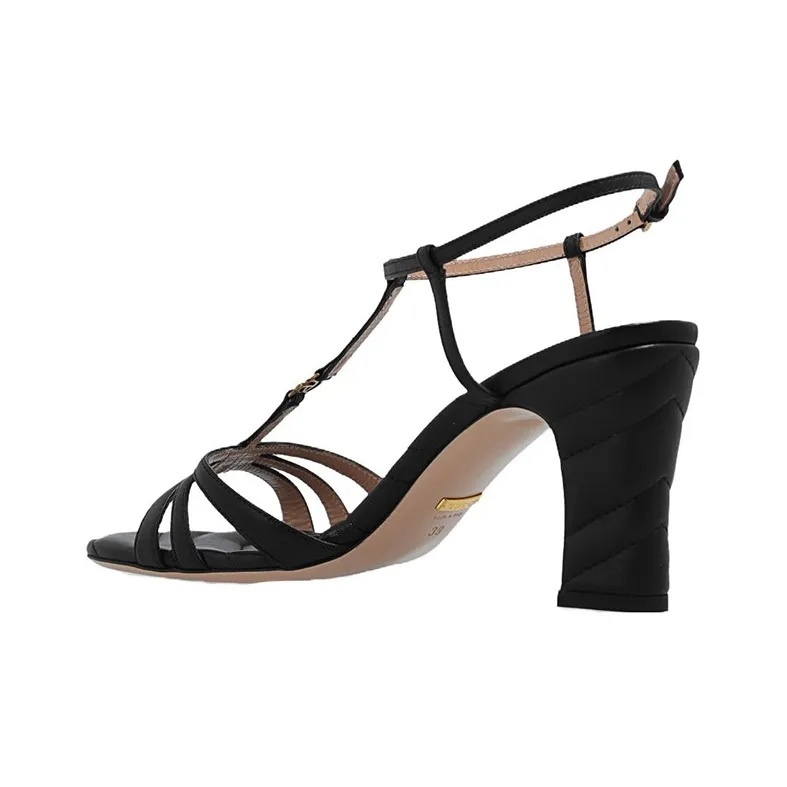 GUCCI Double G Strappy Sandals-4