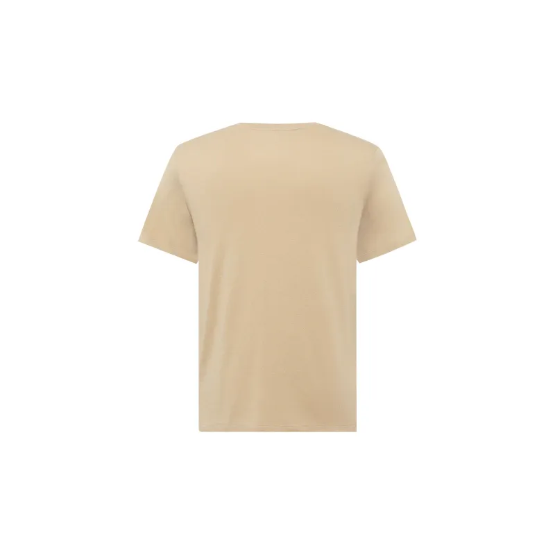 Nike T Shirts Men Khaki-1