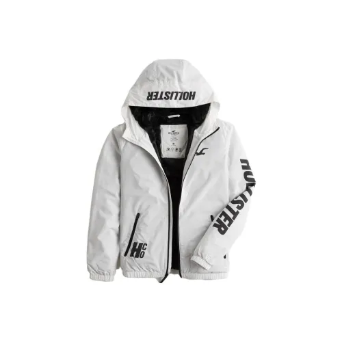 Hollister Jackets Men White