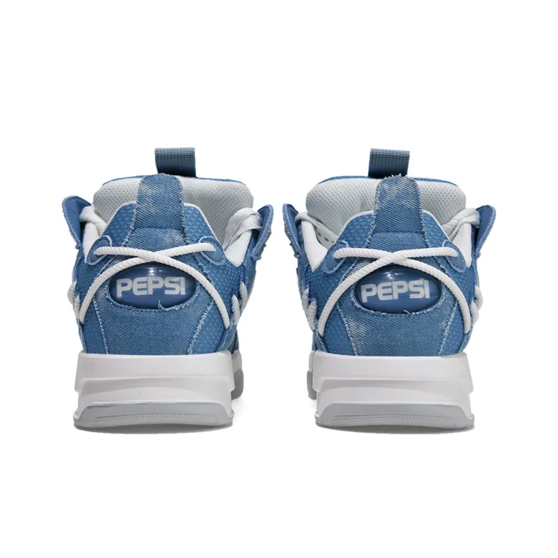 Pepsi Low Top Skateboard Shoes Unisex-16