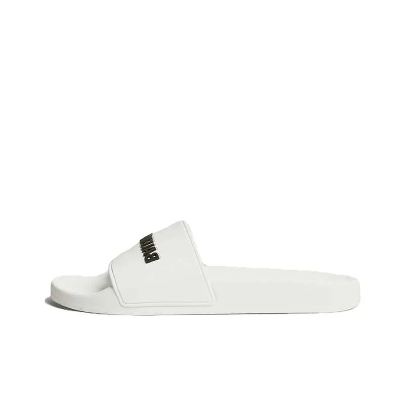 Balenciaga Pool Slide Eggshell-0