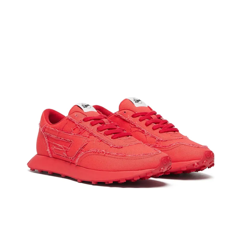 DIESEL S Racer Low Top Casual Shoes Men's Red-1