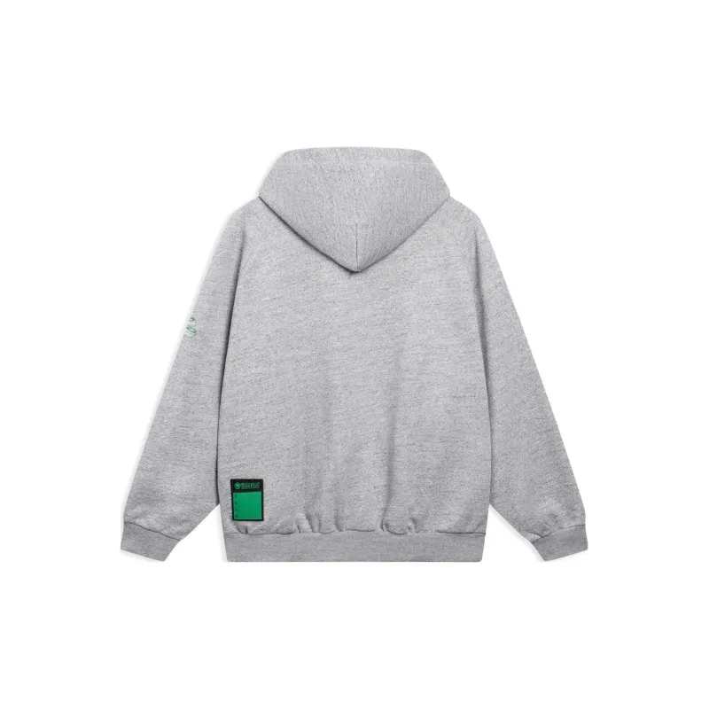 LiNing Badfive Sweatshirt Unisex Heather Gray-1