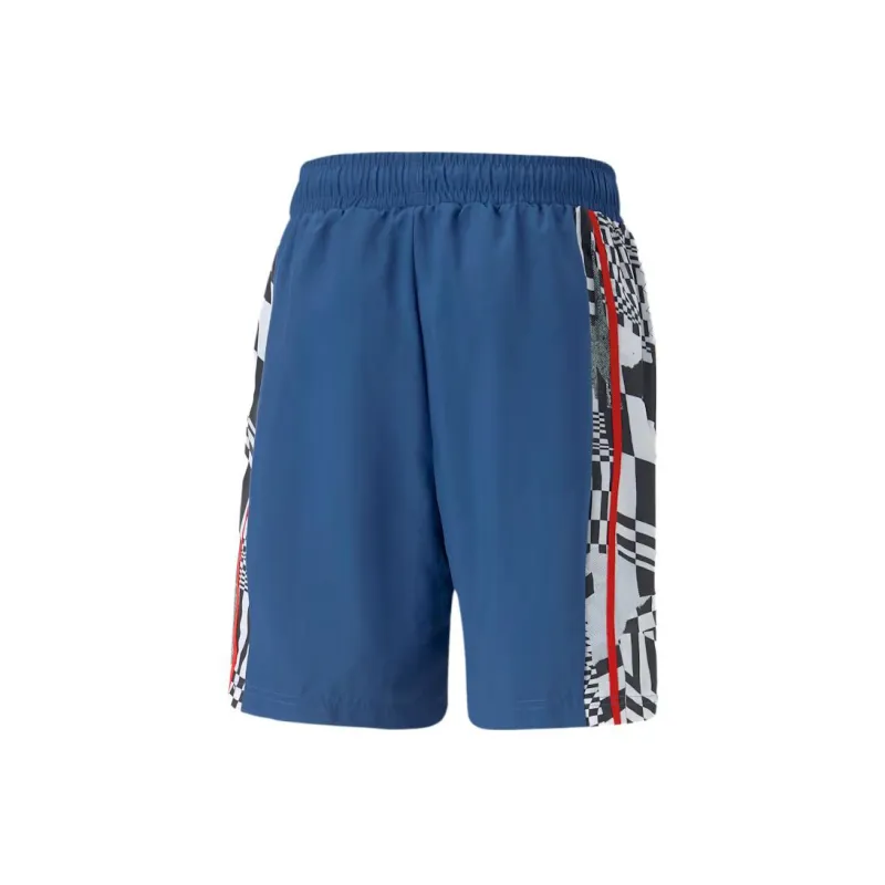 PUMA BMW M Motorsport Casual Shorts Men Blue-1