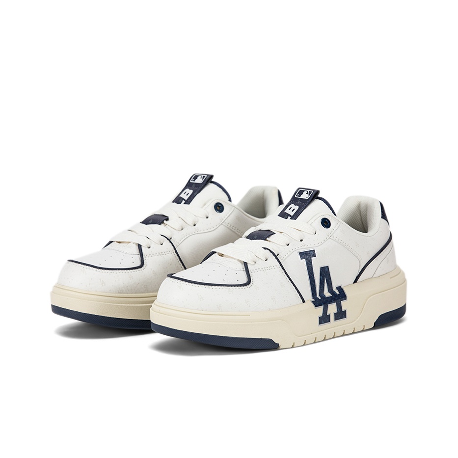 MLB Chunky Liner Basic Dodgers 'White Navy' - POIZON