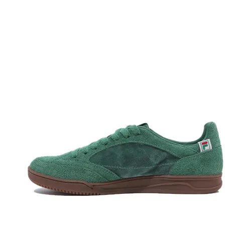 FILA Slantshot 98/23 Velvet Slantshot 98/23 Anti-Slip Wear-Resistant Low-Top Tennis Shoes Unisex Green