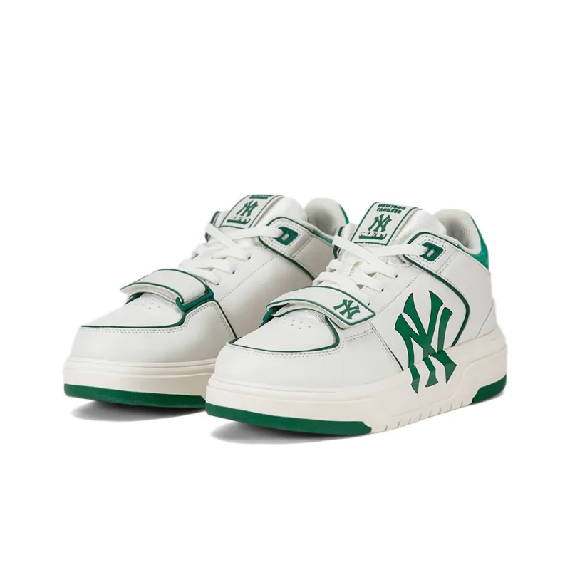 MLB Chunky Liner Mid White Green-2