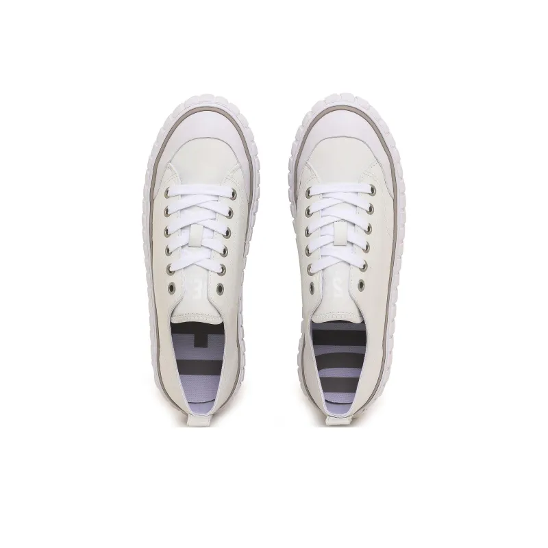 DIESEL S-Hanami Low-Top Skateboard Shoes Women's White-3