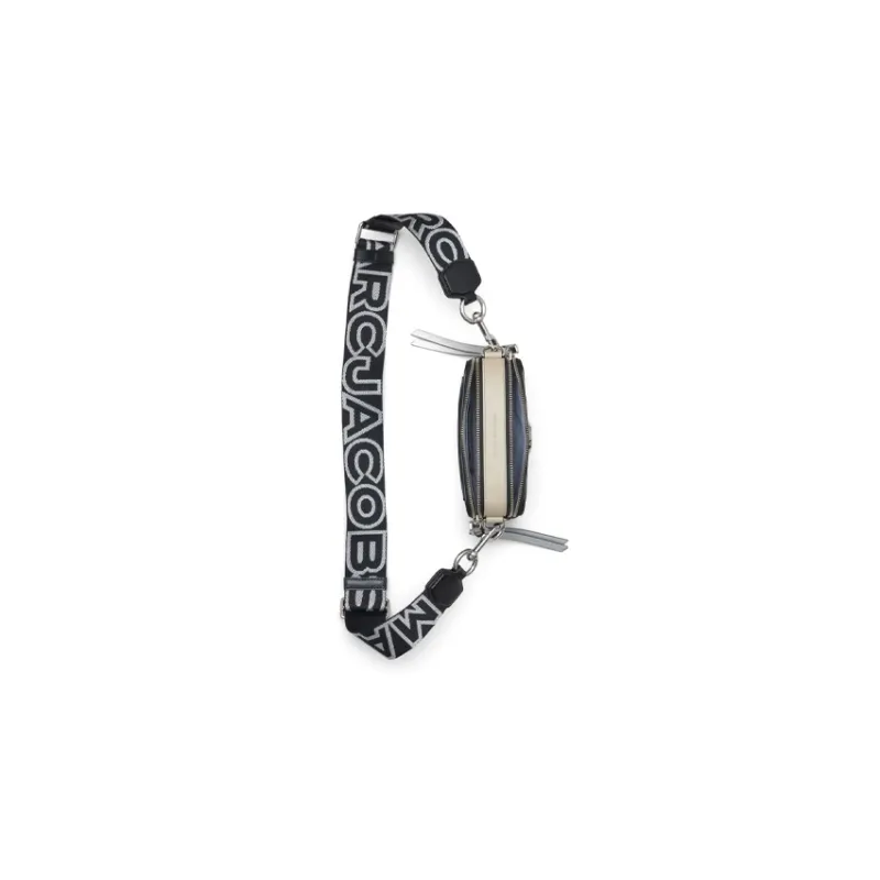 MARC JACOBS The Snapshot Logo Plaque Crossbody Bag-3