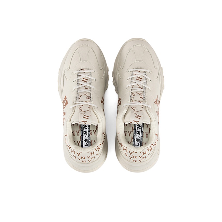 MLB■Chunky Classy P NY ■送料込 MLB Bigball Chunky Mono Heel Fashion Sneaker Women Size 8